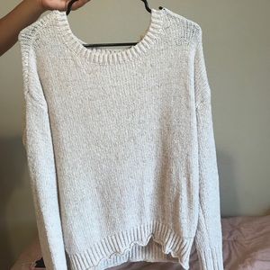 Cream sweater